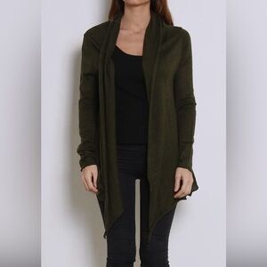 Cardigan with patchwork on the elbows by Choklate Paris OS